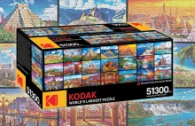 Ogromne puzzle sprzedawane przez Kodaka mają ponad 50 tysięcy elementów