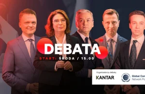 Za 20 minut startuje w RMF debata prezydencka o której nikt nie wie.