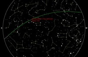 Już dziś! Spektakularny przelot satelit STARLINK nad Polską.