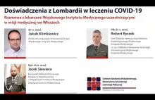 Doświadczenia z Lombardii w leczeniu COVID-19 - zapis webinaru lekarzy