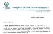 OIL w Warszawie – odnośnie artykułu na portalu TVP.INFO