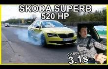 Słynna Skoda Superb z Wykopu