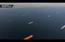 Crude measures | Dozens of tankers wait to unload oil