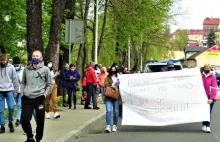 Cieszyn protestuje! "Czerwona kartka do rządu"