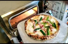 480°C - Pizza Napoletana ze Szparagami i Boczkiem w 1,5 minuty.