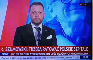 Szumowski: "trzeba ratować polskie szpitale"