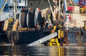 Statek, który ma układać Nord Stream 2 jest już w La Manche