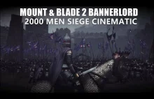 [Mount&Blade2:Bannerlord] Machinima - Epickie oblężenie w wykonaniu...