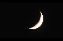Super jasna Wenus blisko Księżyca.