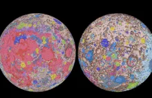 Naukowcy opracowali najbardziej kompletną mapę geologiczną Księżyca
