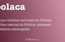 Słowo oznaczające "prostytutkę" w brazylijskim portugalskim to POLACA!