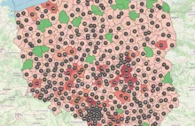 Koronawirus w Polsce mapa w podziale na powiaty.