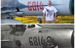 Niezwykłe spotkanie po 30 latach - pilot myśliwca odnalazł swój samolot!