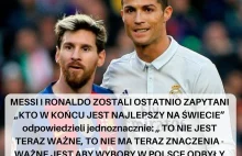 Messi i Ronaldo - Silni na boisku mocni dla Polski.