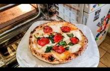 480°C - Pizza Napoletana ze Szpinakiem i Chorizo. Pieczona 90 sekund!