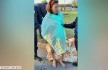 Ukraińska policja zatrzymała nagą kobietę z odciętą głową 13-latki w...