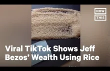 Majątek Jeffa Bezosa na przykładzie ziaren ryżu