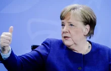Coronavirus-Merkel przyznaje że ciężko chorych nie było 40.000 osób