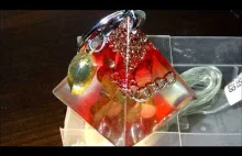 Żywica epoksydowa - How to make Resin decorations Pyramid Resin paper...