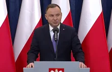 Czy Andrzej Duda zrezygnuje z Urzędu? 'Poranna konferencja Prezydenta to...