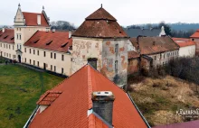 Zamek hetmana Żółkiewskiego, rezydencja Jana Sobieskiego, w ruinie na Ukrainie