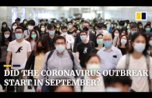 Według brytyjskich naukowców epidemia mogła rozpocząć się już we wrześniu 2019.