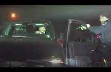 Policja używa manewru PIT by zatrzymać kradziony samochód