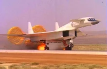 Awaryjne lądowanie bombowca XB-70 Valkyrie