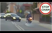 Wypadek motocyklisty w Krynica Zdrój 30.04.2020