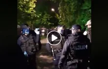 Policja mobilizuje oddziały i pod osłoną nocy zatrzymuje demonstrantów