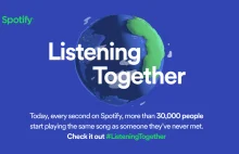 Strona, która pokazuje 2 osoby słuchające tego samego utworu w tym samym czasie