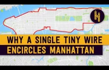 Dlaczego cały Manhattan jest otoczony cienkim drutem