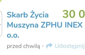 Firma INEX wpłaciła 30 tys na zbiórkę dla szpitali za reklamę u Klocucha i Taco