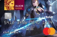 Postać z League of Legends na pierwszej "gamingowej" karcie płatniczej w Polsce