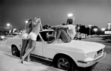 Czarno-biały świat bulwarow z 1972 - muscle cars, ,hot rody....