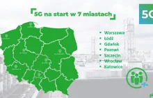 Sieć 5G w Polsce już w najbliższy poniedziałek - uruchomi ją Plus