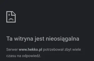 Najgorszy usługodawca serwera.