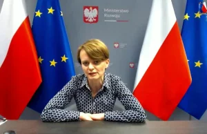 Jadwiga Emilewicz: nie wiedziałam o proteście przedsiębiorców