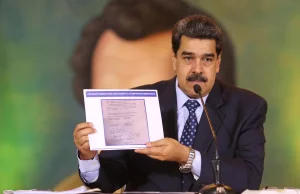 Wenezuelska opozycja rzekomo wynajęła prywatną firmę z USA do obalenia Maduro