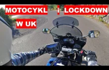 Motocykl i lockdown w UK (Cardiff)