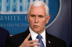 Pomocnik Vice Prezydenta USA Mike Pence ma koronawirusa