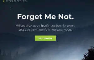 Zapomniane piosenki, czyli utwory, których nikt na Spotify nie słucha