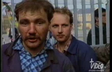 Nagranie ze strajku w Stoczni Gdańskiej w 1988 r.