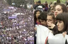Hiszpania: marsz feministek jednym z powodów dramatycznego przebiegu...