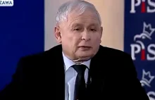 Kaczyński "odpłynął" w TVP Info. Stwierdził, że to jego brat... kierował "Solida