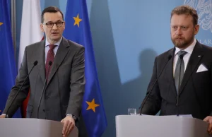 Morawiecki do Szumowskiego: Łukasz - masz moje pełne poparcie