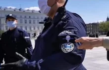 Policjant "Punisher". Z trupią czaszką na mundurze legitymował Obywateli RP