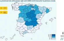 Najnowsze dane śmiertelność (IFR) COVID19 - 1.1% w Hiszpanii