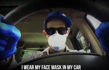 I Wear My Face Mask in the Car