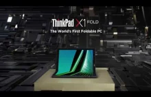 Lenovo zaprezentowalo nowego Thinkpada-zginany na pol ekran klawiatura w srodku